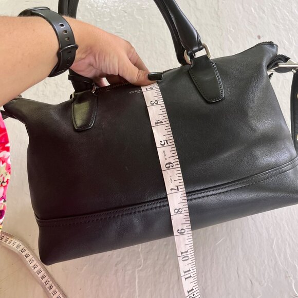 Coach Legacy Molly Black Leather Satchel Bag Handbag Purse - Picture 13 of 15